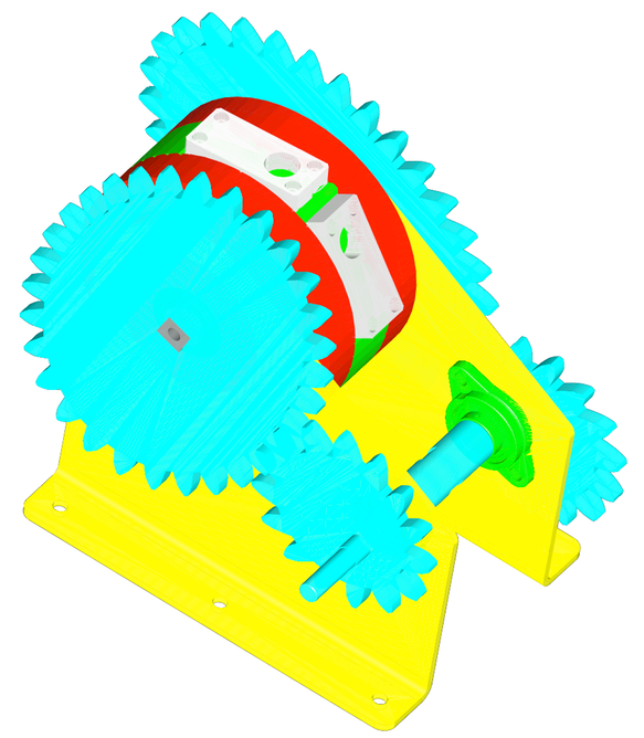 Schema Rotore MotoPlutone